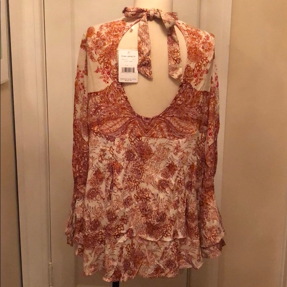 NWT Free People Lady Luck Tunic in Ivory  - Small - Picture 4 of 9